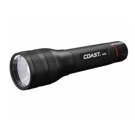COAST CUTLERY Coast Cutlery 270675 G450 LED Flashlight; Black 270675